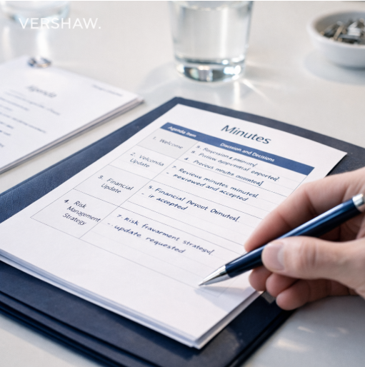 Minutes for Boards and Committees